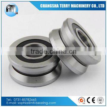 LV204/57-2RS V Groove Guide track roller bearing