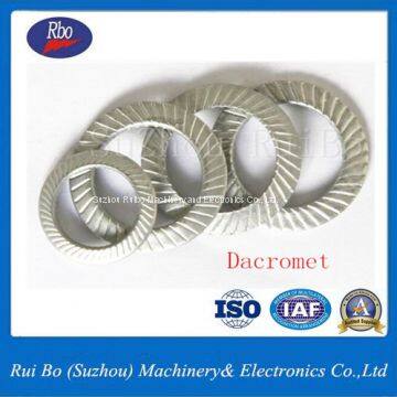 Black Finishing DIN9250 Double Side Knurl Lock Washers With ISO photo-3