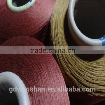 High tenacity book binding polyester embroidery sewing thread from dongguan supplier