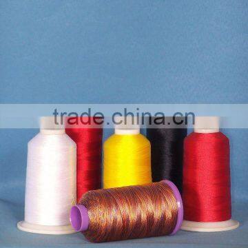 dyed 100% viscose rayon embroidery thread from China professional factory