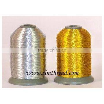 JB type metallic embroidery yarn of high quality