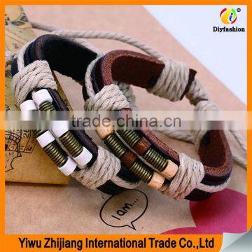 2016 Mens Jewelry Magnetic Leather Bracelet photo-6