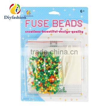 Diyfashion 5mm Hama Perler Fuse Beads Oil Lamps Set With Puzzle Iron Paper and Twezzer Hama Beads Toys for Kids 18102 photo-2