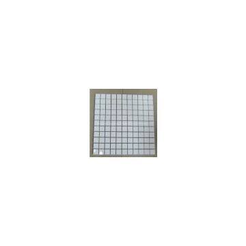 Mcrocrystal White Glass Stone Mosaic Tiles for Wall Tiles