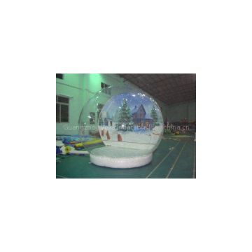 0.4mm PVC / 0.8mm PVC Inflatable Snow Globe for Decorate / 3m, 4m, 5m, 6m