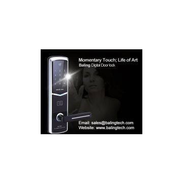 push button door lock digital key lock biometric readers supplier