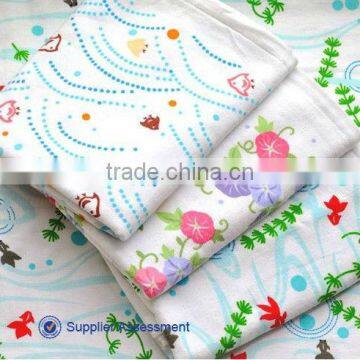 100%cotton velour reactive printed bath towel