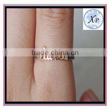 20% OFF Personalized Name Rings Children's Names Custom Name Ring With Birthstone photo-2