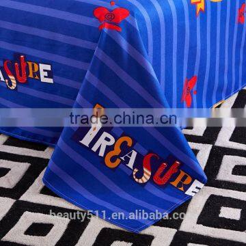 100% Polyester Satin Silk Bedding Sets Cheap Bed Sheet BS264 photo-5