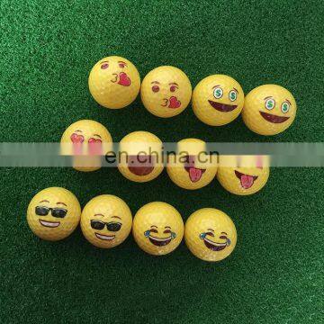 Cute Emoji golf ball