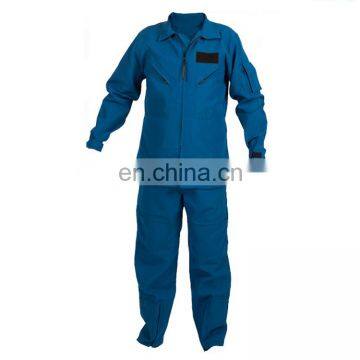 Dupont Nomex IIIA 4.5oz military pilot Flight suit jacket and pants in Blue colorairline pilot uniform