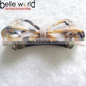 Top Quality Korea Cellulose Acetate Crystal Hair Barrette hair clips Barrette