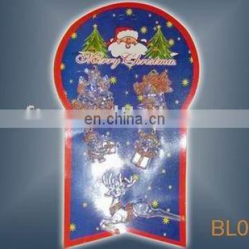 christmas plastic hanging ornament,promotional gift