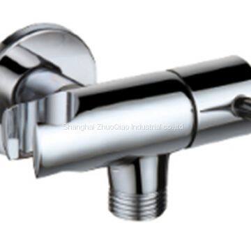 Brass bidet spray diverter