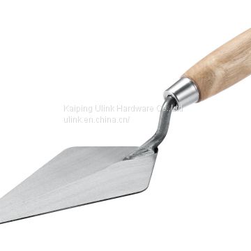 Carbon Steel Bricklaying Trowel With Wood Handle