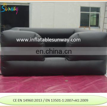 Black Inflatable Pool With flat Base