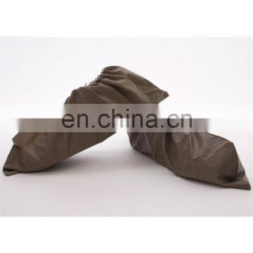 Non-slip PE PP coated shoe cover with Elastic