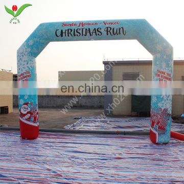 2017 new design and customized Inflatable Christmas Archway Decoration