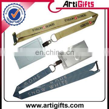 Wholesale fashion badge lanyard with id holder