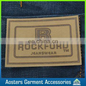 China Jeans Leather Labels Supplier Design Personalized Leatherlabel Company photo-5