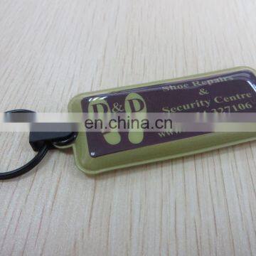 2016 New Design Led Light Strip Holder Keychain With Two Sides Logo photo-3