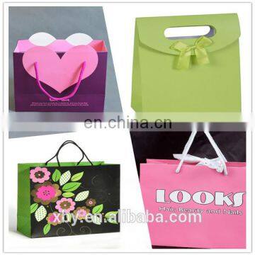 2017 custom kraft paper bags waterproof paper gift bag shopping packaging bag