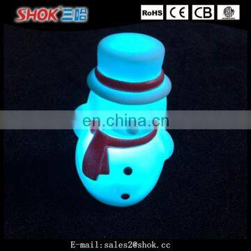 Most polpular christmas decorations indoor led light up snowman