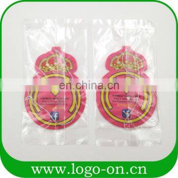 2017 Promotional Logo Printed Customized Scent Paper Air Freshener photo-2