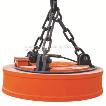 Circular Lifting Electro Magnet for Steel Scrap MW5-90L photo-2