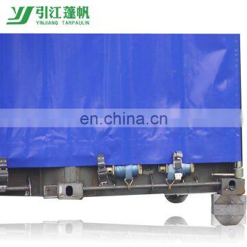 PVC coated tarpaulin trailer cover