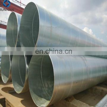 China Supplier X52 Black Carbon Steel Welded Spiral Iron Pipe