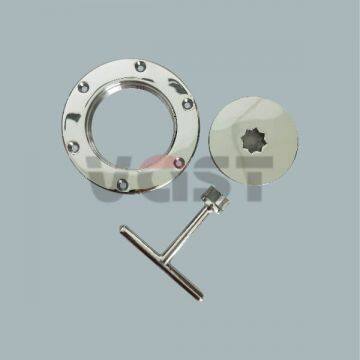 Stainless Steel Boat Accessories Dock Marine Parts Yacht Marine Deck Plate Cowl Vent Cover