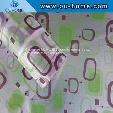 BT811 PVC Self-adhesive Decorative Privacy Window Film photo-3