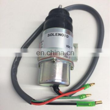 Diesel engine parts 894453-3411 MV1-58 12V Fuel Stop magnetic Solenoid