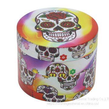 D40mm& H39.5mm Zinc Alloy Smoke Grinder Flat Pattern Tobacco Accessory With 4-layer and Colorful Logo for Tobacco, Cigarette,smoking photo-3