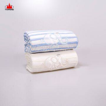 100% cotton infant baby shawl and baby blanket with factory price