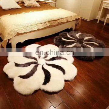 Professional faux with high quality Multifunctional fake fur rug