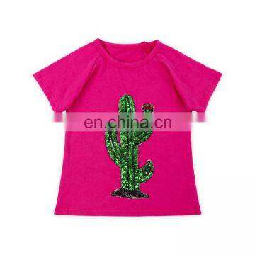 Short Sleeve Sequin Pineapple White Raglan Top and Pineapple Printed Bell Bottoms Wholesale Girl Boutique Clothing Set photo-6