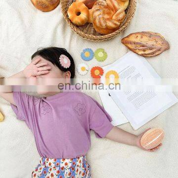 X1630/Sweet Cute Popular Baby Girls Daisy Hairpins for Hair High Quality Summer Wholesale Girls Hairclips photo-5