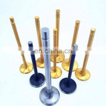 custom diesel parts gold titanium for Range Rover Sport V8 Petrol V8S/C Petrol SVR hse 12 EXHAUST & 12 INLET Valves engine