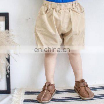 Fashion Summer Cotton Baby Trousers Solid Color Summer Short Casual Kids Boy Pants