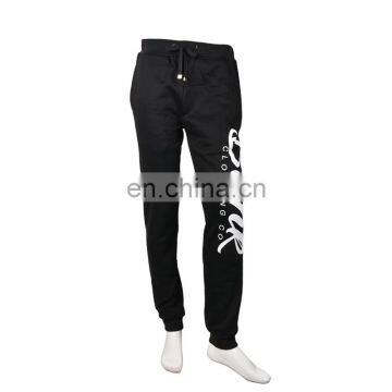 Wholesale printed mens hip hip jogger sweatpants, drawstring running track pants, male casual pants