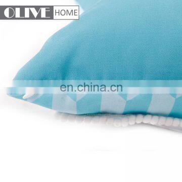 High Quality Modern Home Decor With White Lace Design OEM Eco-Friendly Printed Outdoor Cushion photo-4