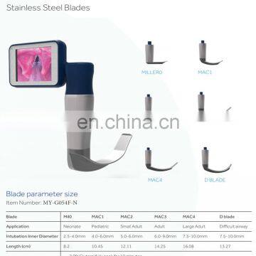 Portable Handheld Medical Flexible Disposable or Reusable Video Laryngoscope photo-5