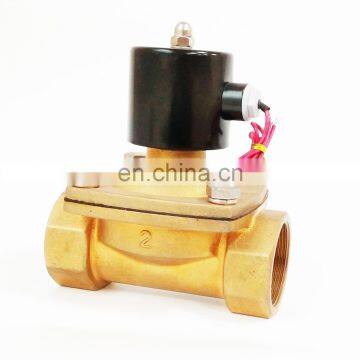 Brass Material Normally Closed 2 Way 2 Inch Water Solenoid Valve photo-5