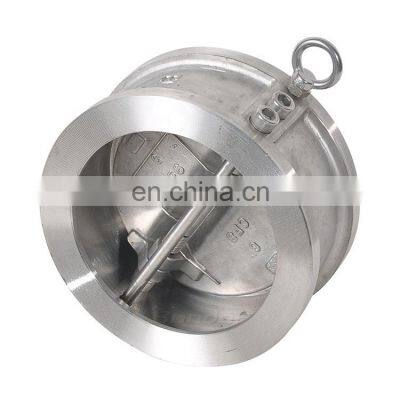 Bundor PN16 Dual Plate DN40-600 Cast Iron Spring Loaded Wafer Check Valve photo-3
