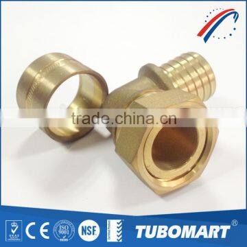 Heating system water supply plumbing brass fitting pipe compression fittinging with cheap price