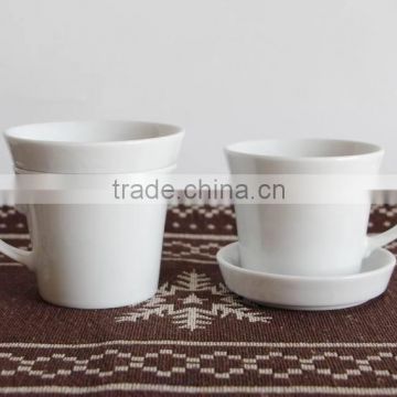 2016 high quality porcelain cup and saucer set