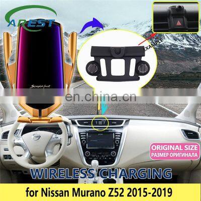 Car Mobile Phone Holder for Nissan Murano Z52 2015 2016 2017 2018 2019 Telephone Bracket Support Accessories for iPhone XiaoMi