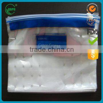 plastic pe grape packaging bag